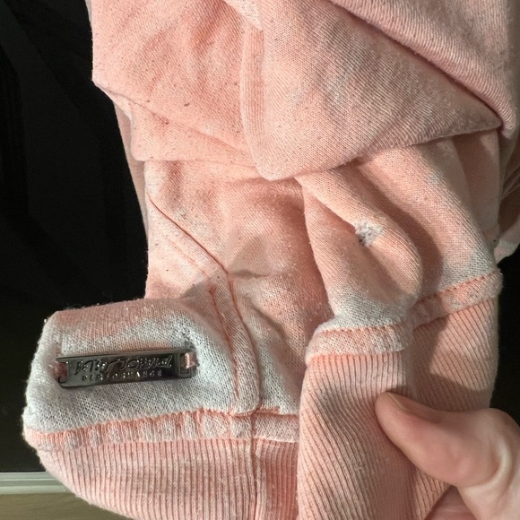 Peach Off-Shoulder Sweater - Picture 5 of 5